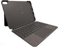 Logitech Combo Touch Keyboard Dock oxford grey für iPad Air 10,9 4. und 5. Generation [deutsches Tastaturlayout, QWERTZ]