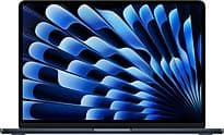 Apple MacBook Air 13.6 (Liquid True Tone Retina Display) M4 (10-Core CPU, 8-Core GPU) 16 GB RAM 256 GB SSD [Early 2025, englisches Tastaturlayout, QWERTY] mitternacht
