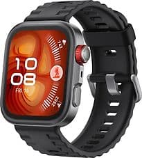 Huawei Watch Fit 4 Pro 40 mm schwarz am Fluorelastomerarmband schwarz
