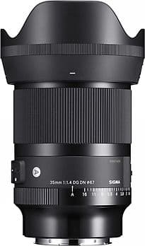 Sigma A 35 mm F1.4 DG DN 67 mm Filtergewinde (Sony E-mount anschluss) schwarz