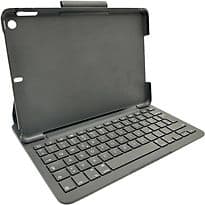 Logitech Slim Folio Keyboard Dock für iPad 10,2 7., 8. und 9. Generation [deutsches Tastaturlayout, QWERTZ] grafit