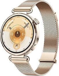 Huawei Watch GT 6 41 mm Edelstahlgehäuse gold am Milanaise Armband gold