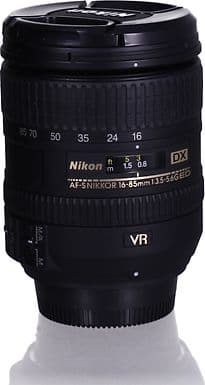 Nikon AF-S DX NIKKOR 16-85 mm F3.5-5.6 ED G VR 67 mm Filtergewinde (Nikon F Anschluss) schwarz