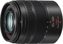Panasonic Lumix G VARIO 45-150 mm F4.0-5.6 ASPH. O.I.S. 52 mm Filtergewinde (Micro Four Thirds Anschluss) schwarz