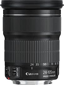 Canon EF 24-105 mm F3.5-5.6 IS STM 77 mm Filtergewinde (Canon EF Anschluss) schwarz