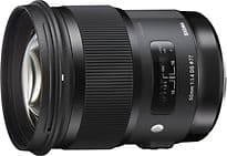 Sigma A 50 mm F1.4 DG HSM 77 mm Filtergewinde (Canon EF Anschluss) schwarz