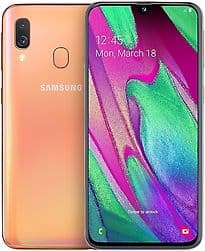 Samsung Galaxy A40 Dual SIM 64 Go rose