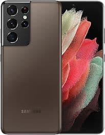 Samsung Galaxy S21 Ultra 5G Dual SIM 256 Go marron