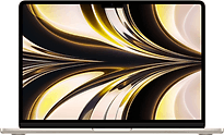 Apple MacBook Air 13.6 (Écran Retina Liquid True Tone) Puce M2 (GPU 8 cœurs) 8 Go RAM 256 Go SSD [Mi-2022, clavier anglais, QWERTY] lumière stellaire