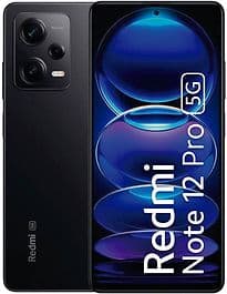 Xiaomi Redmi Note 12 Pro 5G Dual SIM 128 Go noir minuit