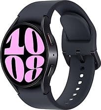 Samsung Galaxy Watch6 40 mm Boîtier aluminium graphite Bracelet Sport S/M graphite [Wi-Fi + 4G]