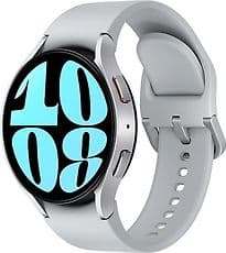 Samsung Galaxy Watch6 44 mm Boîtier aluminium argent Bracelet Sport S/M argent [Wi-Fi]