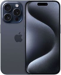 Apple iPhone 15 Pro 256 Go titane bleu