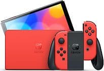 Nintendo Switch OLED 64 GB [Mario Édition contrôleur rouge inclus] rouge