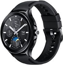 Xiaomi Watch 2 Pro 46 mm noir et bracelet en silicone noir [Wi-Fi + 4G]