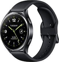Xiaomi Watch 2 46 mm noir et bracelet en silicone noir [Wi-Fi]
