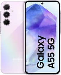 Samsung Galaxy A55 5G Dual SIM 128 Go lilas
