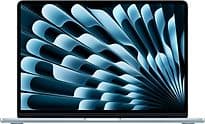Apple MacBook Air Apple M M4 Ordinateur portable 34,5 cm (13.6) 16 Go 256 Go SSD Wi-Fi 6E (802.11ax) macOS Sequoia Bleu