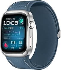 Huawei Watch D2 argent avec Bracelet Cuir M/L bleu