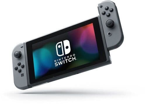 Nintendo Switch 2017 med Spel Grå 2 Handkontroller Splatoon 3