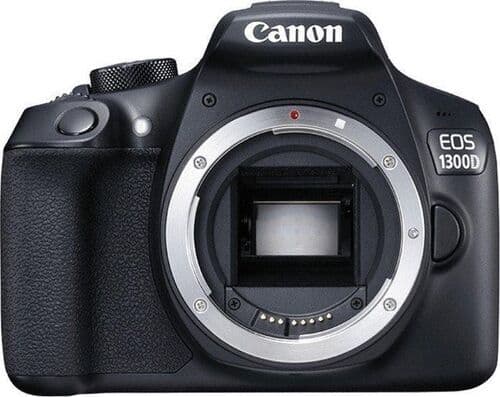 Canon EOS 1300D svart EF-S 18-55mm f/3.5-5.6 III