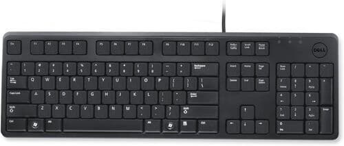 Dell KB212-B svart IT