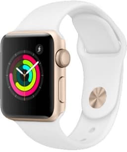Apple Watch Series 4 (2018) 40 mm Aluminum GPS guld Sportband vit