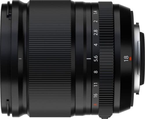 Fujifilm Fujinon XF 18mm 1.4 R LM WR svart