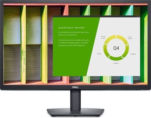 Dell E2422H 23.8" med stativ svart