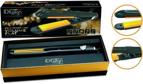 Italian Design Gold Styler Volume Flat Hårplättare guld/svart