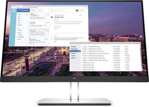 HP E23 G4 23" svart/silver