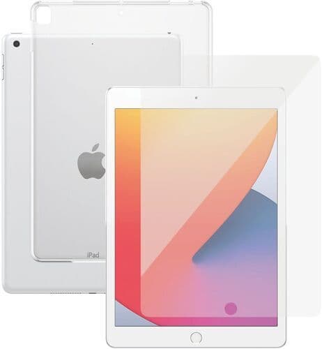 Gennemsigtigt iPad cover & skærmbeskyttelse PanzerGlass iPad 7/8 (2019-2020) 10.2"