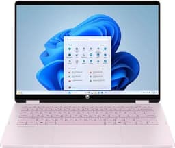 HP OmniBook 5 Flip 14-fp Core 5 120U 14" 16 GB 512 GB SSD Bakgrundsbelyst tangentbord rosa Win 11 Home DE