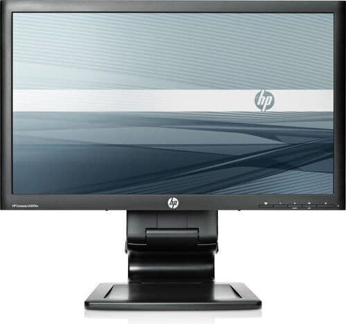 HP Compaq LA2006x 20" med stativ svart