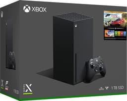 Microsoft Xbox Series X inkl. spel Svart 1 Handkontroll Forza Horizon 5 Premium