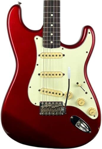Fender Japan 62 Reissue Stratocaster 2002-2004 - Candy Apple Red Karamelläppleröd