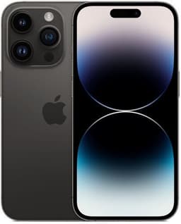 iPhone 14 Pro 128 GB Dual-SIM (2 x eSIM) svart