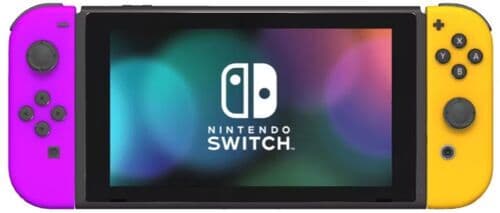 Nintendo Switch 2017 med Spel Lila/Orange 2 Handkontroller The Legend of Zelda: Tears of the Kingdom