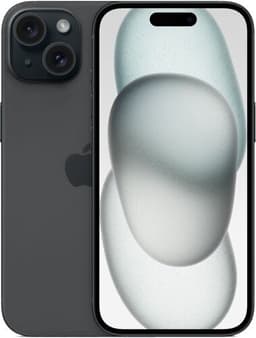 iPhone 15 128 GB Dual-SIM (2 x eSIM) svart