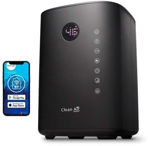 Clean Air Optima luftfuktare CA-605B Smart Top Filling svart
