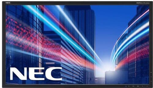 NEC MultiSync EA244WMI 24" utan stativ Svart