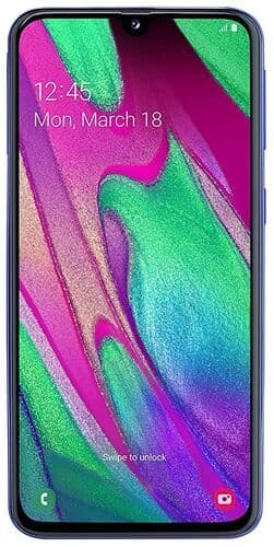 Samsung Galaxy A40 64 GB Dual-SIM blå