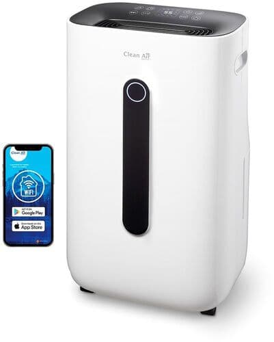 Clean Air Optima Avfuktare och Luftrenare CA-708 Smart vit/svart