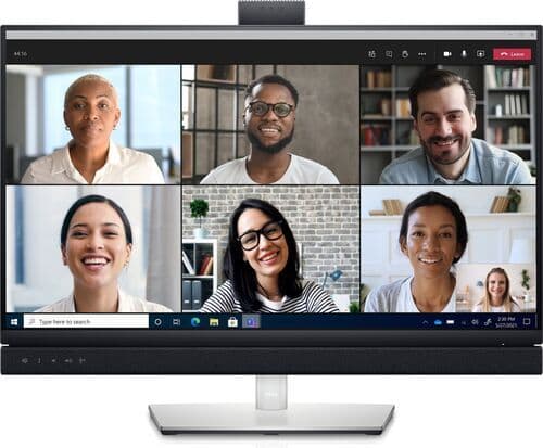 Dell C2722DE 27" med stativ silver/svart