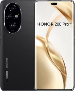 Honor 200 Pro 12 GB 512 GB Dual-SIM svart