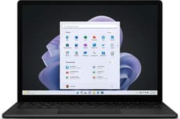 Microsoft Surface Laptop 5 i5-1245U 13.5" 16 GB 256 GB SSD 2256 x 1504 Touch Bakgrundsbelyst tangentbord matt svart Win 11 Pro DK