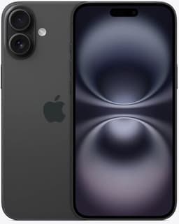 iPhone 16 Plus 256 GB Dual-SIM (2 x eSIM) svart
