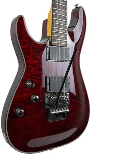 Schecter Damien Elite FR 2014 - Crimson Red Karmosinröd
