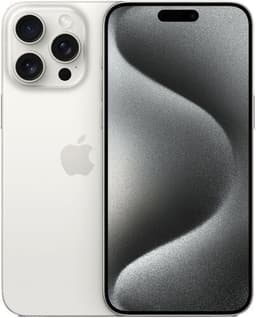iPhone 15 Pro Max 512 GB Dual-SIM (2 x eSIM) vitt titan