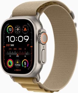 Apple Watch Ultra 2 (2024) GPS + Cellular naturlig Alpine Loop Mandel Medium